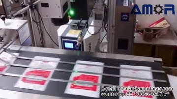 Automatic Pouch Printing Machine-Online Flying Laser Marking Machine