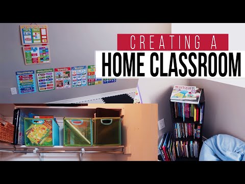 How to:  Make A Home Classroom | Home Schooling During Covid 19