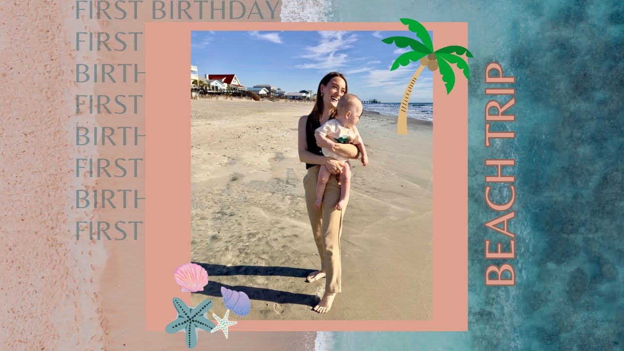 My Son’s First Birthday at the Beach! 🎂🏖️