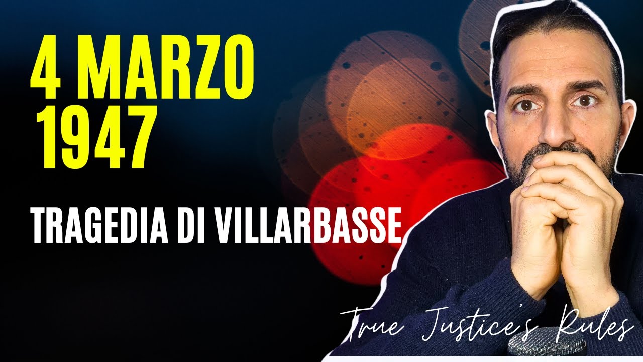 4 marzo 1947: La TRAGEDIA di Villarbasse e L'ESECUZIONE dell'ultima sentenza a pena capitale