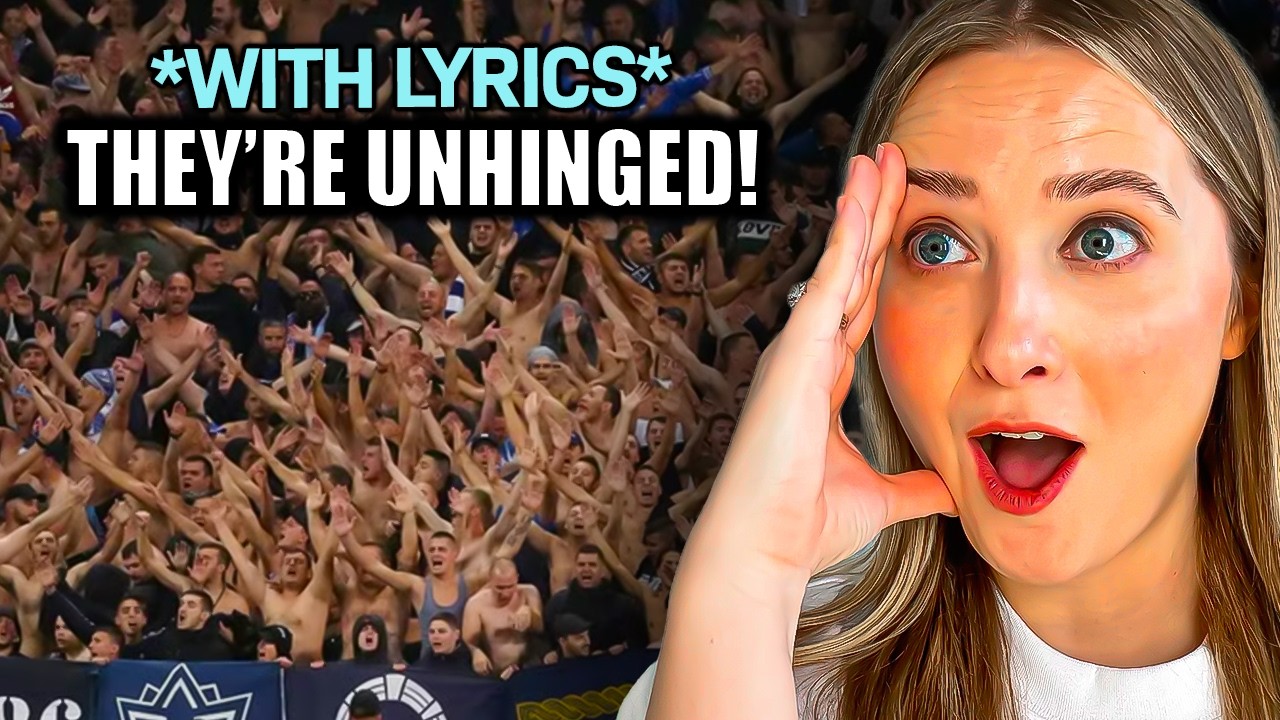 Football Chants You'll NEVER hear In America (reaction)