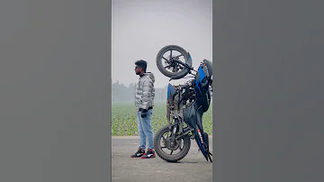 Girlfriend Se Badtameezi Nhi￼ 😡 || Suvo Stunts 🔥 || #shorts #ktm