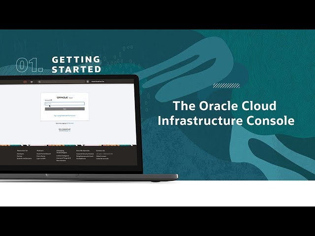 Getting Started with the Oracle Cloud Console