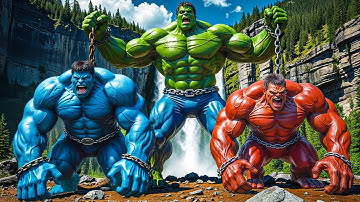 RED HULK vs BLUE HULK EPIC BATTLE! However, HULK Unexpected SAVE Changes Everything!