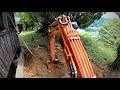 日立建機　zaxis10u 掘削床堀編→完成 の動画、YouTube動画。