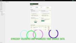 Sync Easy for Shopify | Dashboard & Critical Data Overview