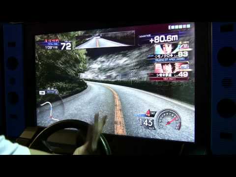 頭文字D ARCADE STAGE 6 AA  筑波　往路　晴れ　店内対戦