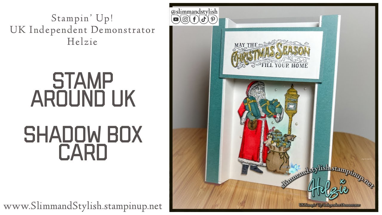 Stamp’ Around UK 3D Shadow Box Card YouTube