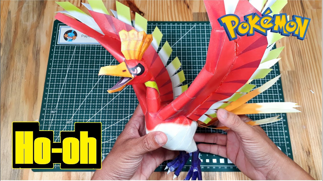 PaperPokés - Pokémon Papercraft: RESHIRAM