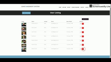 NodeJS, AngularJS, Mongo and MEAN Project on Leave Management System
