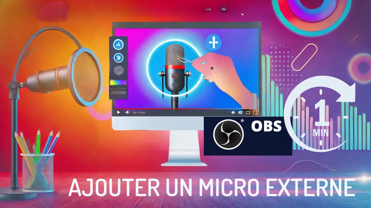 Ajouter un micro externe à OBS studio comme un pro ! - YouTube