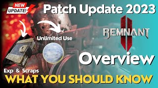 Gunfire Games Doing The Right Thing? Remnant 2 First Update Bug Fixes, Balance Changes, And More