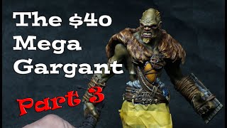 Painting a $40 Age of Sigmar Mega Gargant Part 3 - Brown-gasm