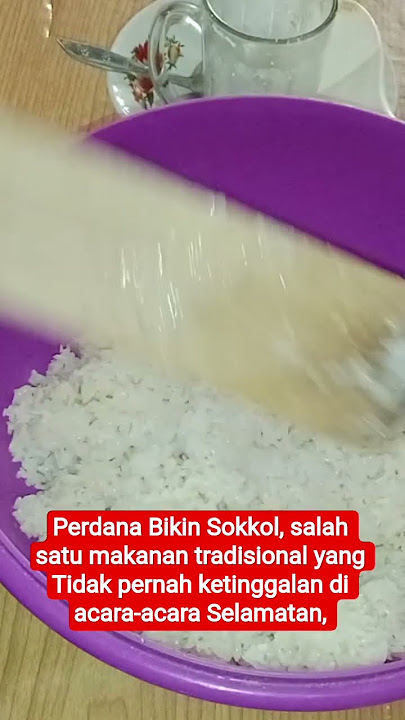 Perdana bikin sokkol #makanankhas #cooking #masakanemak #masakantradisional