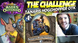 THE CHALLENGE - Tanaris Hogchopper Shudderwock OTK ft. markmckz | Firebat Hearthstone