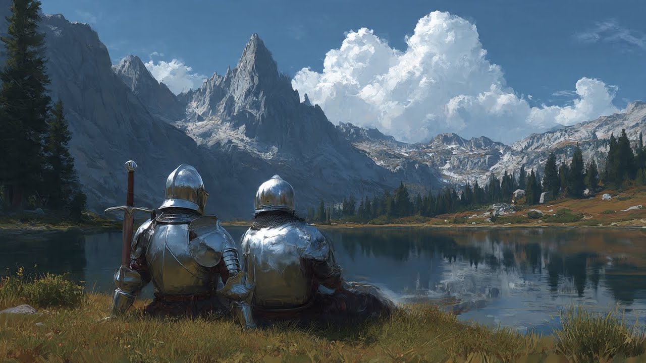 Moonlit Rampart Patrol | Quiet Medieval Night Ambience for Reading & Relaxation