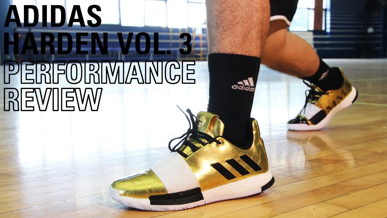 adidas harden vol 3 gold