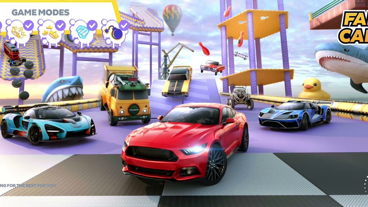 Fall Cars Car Racing Game #gaming #games 