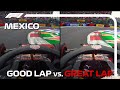 Good Lap Vs Great Lap With Max Verstappen | Mexican Grand Prix