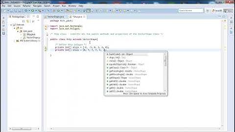 Java Game Programming Tutorial For Beginners (Asteroids Pt. 3 - Defining the Ship Class)