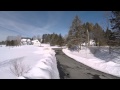 New Hampshire - Snowmobile Drone Shots