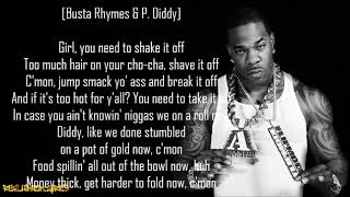 Busta Rhymes - Pass the Courvoisier, Part II ft. P. Diddy &amp; Pharrell Williams (Lyrics)