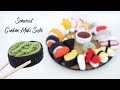 Crochet Seaweed Gunkan Maki Sushi Amigurumi Tutorial SpringDay DIY