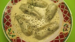 وصفة كوسا باللبن بطريقة صحية  stuffed zucchini with yogurt sauce \صحي مع مهى