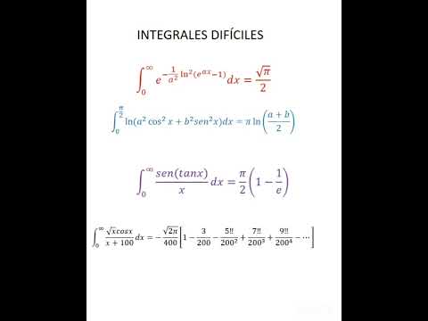 ¡NUEVO CONTENIDO, NO TE LO PIERDAS, SUSCRIBETE! #maths #educación #matematicas #calculointegral