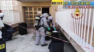 欧州一部で感染減少傾向　フランスは「ピークまだ」(20/04/07)