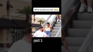 Escalator Prank Tiktok Kichprank 