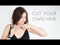 How to cut your own hair - Blunt bob