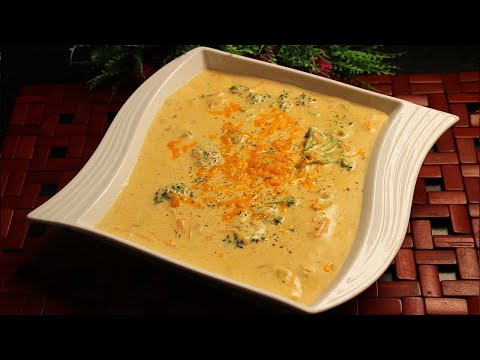 Broccoli Cheddar Cheese Soup Recipe I Top Restaurant Style Broccoli Vegetable Soup