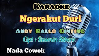NGERAKUT DURI | USMAN GINTING | KARAOKE LAGU KARO | NADA COWOK