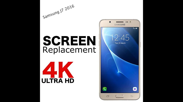 Samsung J7 2016 Screen replacement