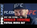 Refocused Donald Cerrone shuts down retirement talk | UFC on ESPN+ 36 pre-fight interview