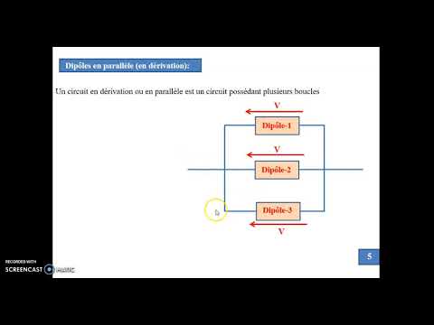 Electrocinétique P1 Introduction