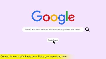 Google Search Logo - Intro video for YouTube channel -  No Copyright, without watermark animation
