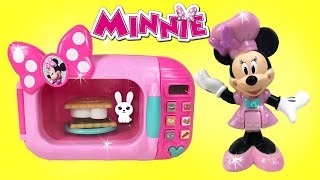 Disney Jr MINNIE MOUSE Marvelous Microwave with Toy Surprise Blind Bags