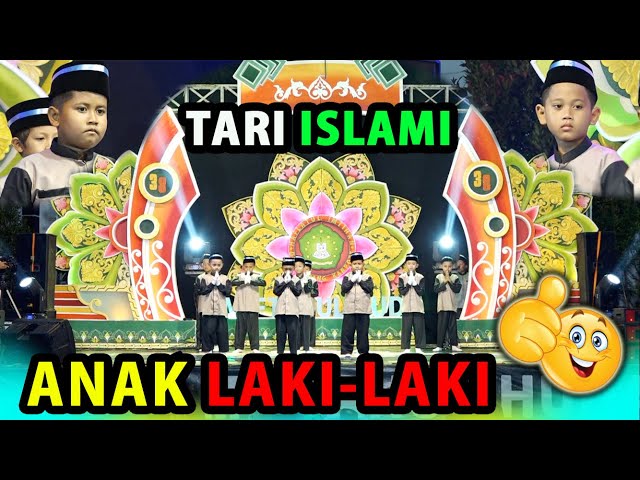 TARI ISLAMI ANAK LAKI LAKI TERGOKIL u0026 TERLUCU - CINTAI AL QURAN class=