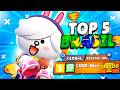 SUBI TANTOS TROFÉUS que CHEGUEI ao TOP 5 do BRASIL no BRAWL STARS!😱