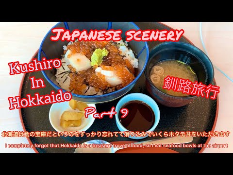釧路旅行その9!グツグツ煮えたぎるボッケで鹿との出会い!滑り込みセーフのいくらホタテ丼!Kushiro in Hokkaido trip part 9.