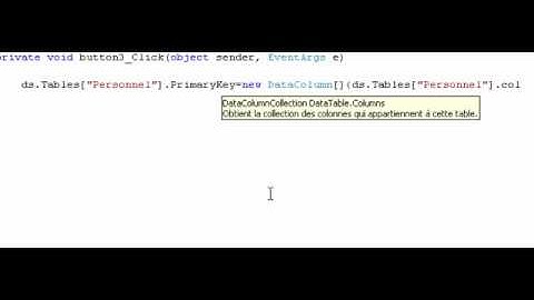 Supprimer des enregistrements en mode déconnecté(c#).wmv