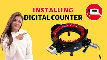 HOW TO INSTALLING A DIGITAL COUNTER | ADDI | KNITTING MACHINE