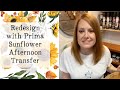 Sunflower Afternoon Small Transfer with Connie | Live