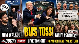 Dems Threaten To Leave Party Over Hasan/Trump Throws Pirro Under Bus/Corps Steal Billions in Tarrifs