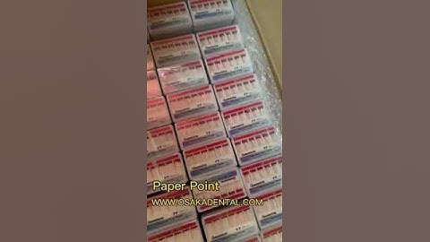 Paper point from Osakadental