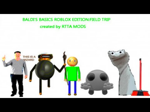 Field Trip Update Baldis Basics Obby Roblox - baldi simulator roblox baldis basics invidious