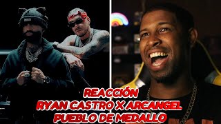 Reacción a Ryan Castro x Arcangel | Pueblo De Medallo | Video Oficial 🔥