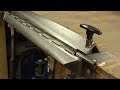 Making an Inset Bench Metal Folder/Brake